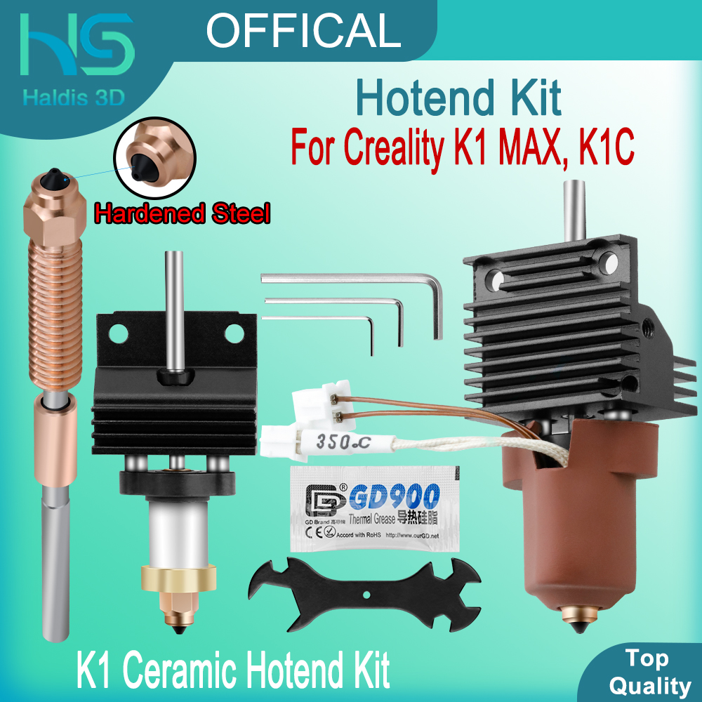 High Flow Ceramic Hotend - Aggiornamento Hotend Kit Per Creality K1C/K1