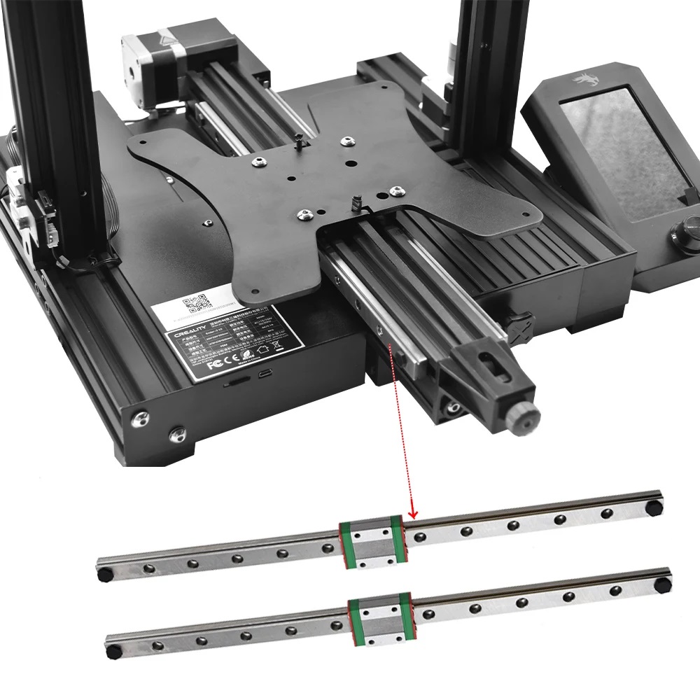 Linear Rail Mgn12H Set - Kit binario lineare doppio Y-AXIS MGN12H