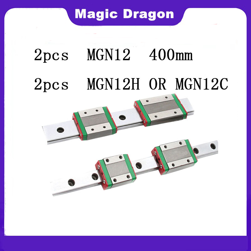 Linear Rail Mgn12H Set - Magic Dragon Set di 2 Guide