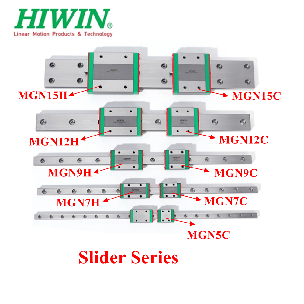 Linear Rail Mgn12H Set - Blocco scorrevole per guida lineare miniaturizzata