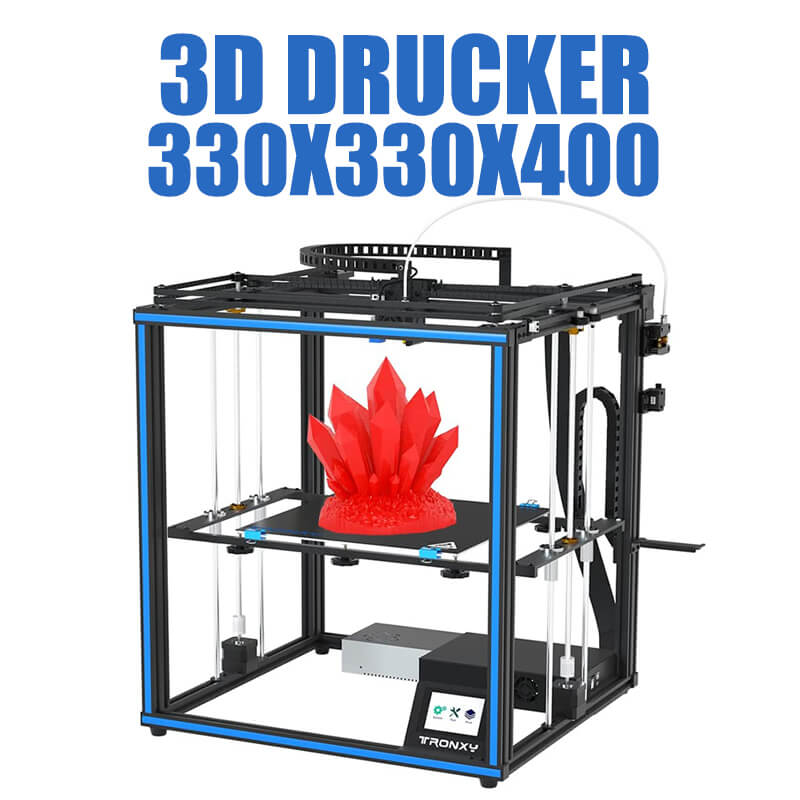 Corexy 3D Printer Kit - Tronxy X5SA Impressora stampante 3D formato