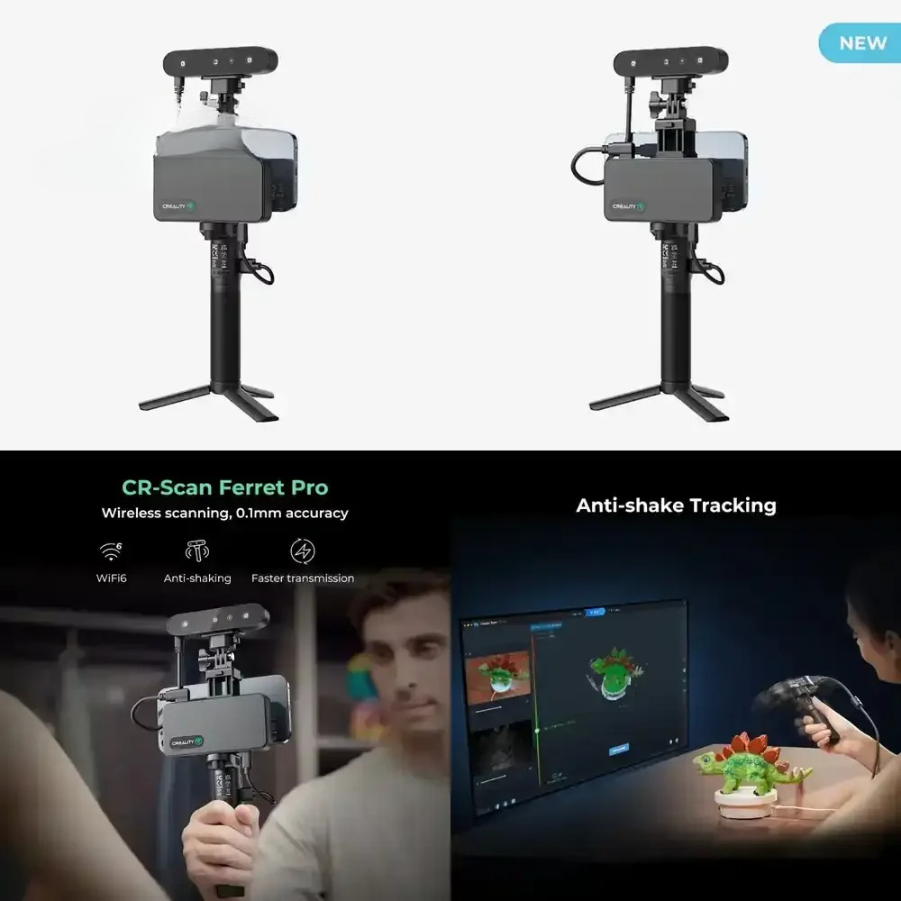 Handheld 3D Scanner High Precision - Scanner 3D professionale per attrezzature di