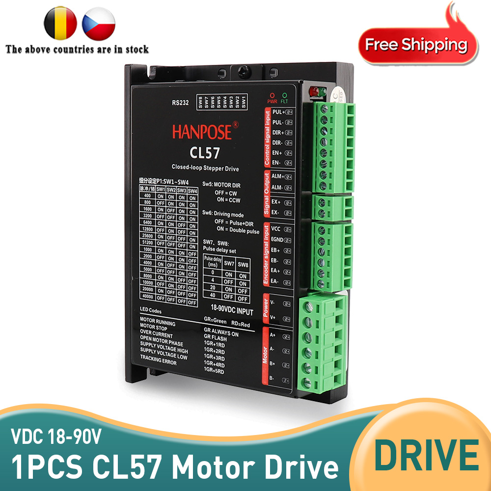 Closed Loop Stepper Motor Nema 17 - Driver Servo a Ciclo Chiuso CL57