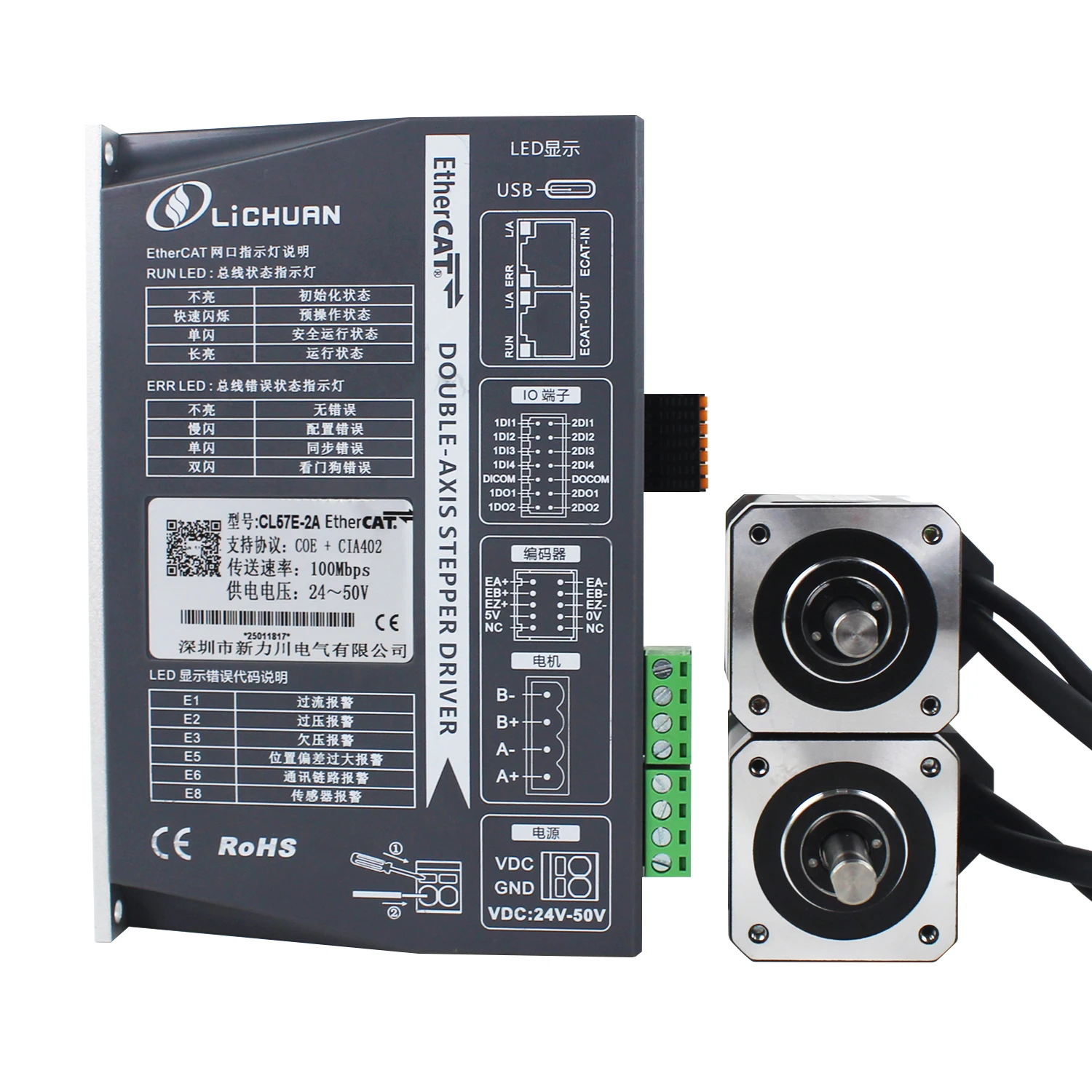 Closed Loop Stepper Motor Nema 17 - Controller per Motore Stepper 2026 Lichuan