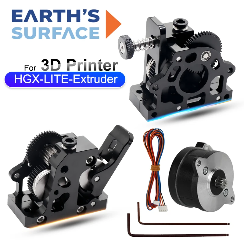 Direct Drive Dual Gear Extruder High Speed - Estrusore a doppia trasmissione in acciaio