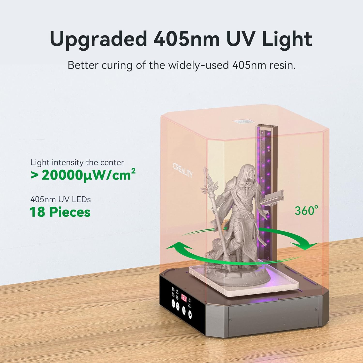 CREALITY UW-03 Macchina per La - Large Resin Wash And Cure Station recensione e prezzo