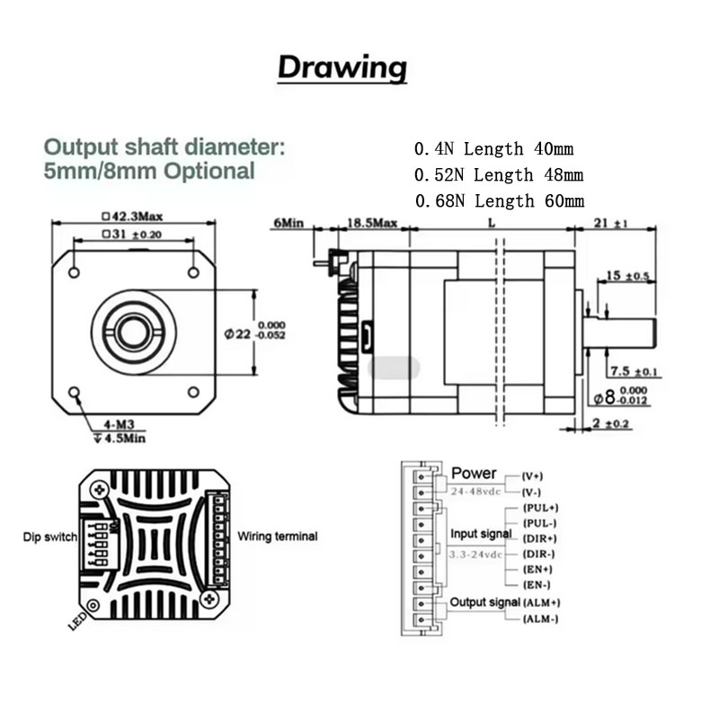 Motore passo-passo ad anello c - Closed Loop Stepper Motor Nema 17 recensione e prezzo