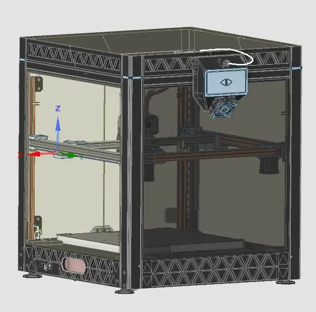 Kit di custodia completa per P - Corexy 3D Printer Kit recensione e prezzo