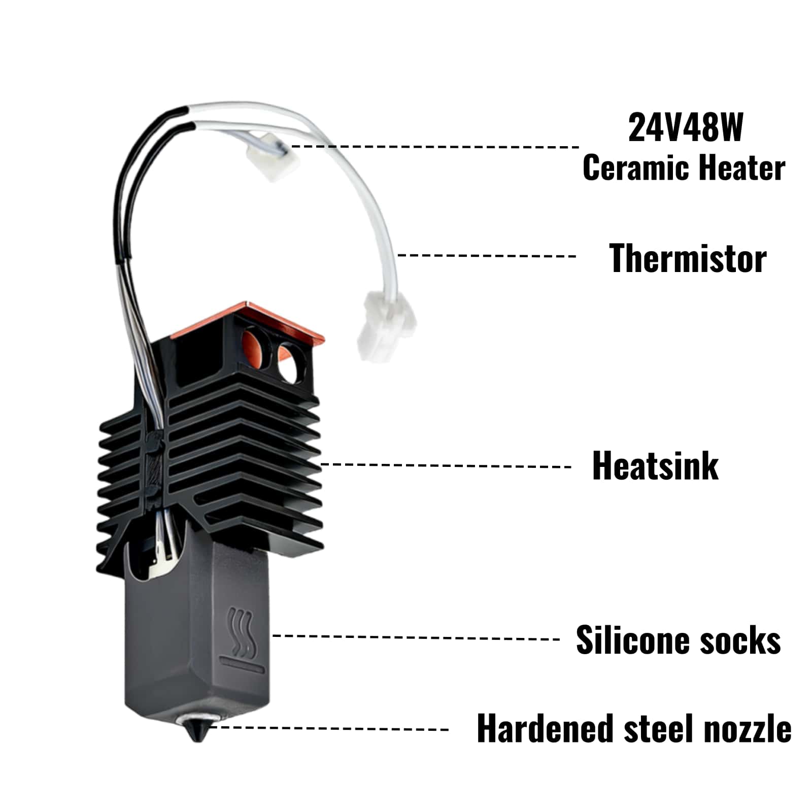 Kit Hotend per Stampante 3D Sn - High Flow Ceramic Hotend recensione e prezzo