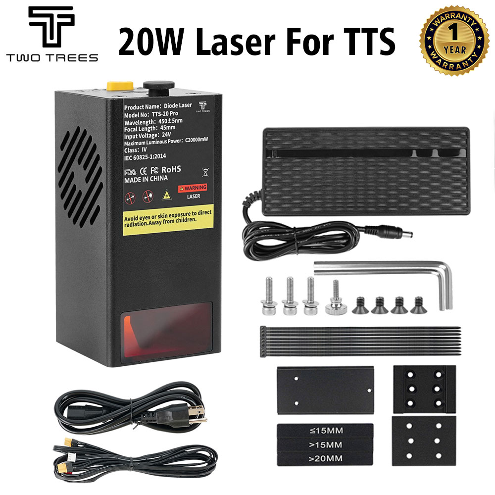 TWOTREES 20W Modulo Laser Per  - 20W Laser Engraver Module Upgrade recensione e prezzo