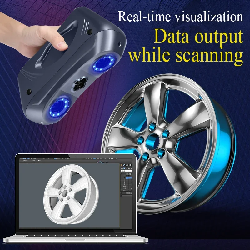 Scanner laser 3D portatile com - Handheld 3D Scanner High Precision recensione e prezzo